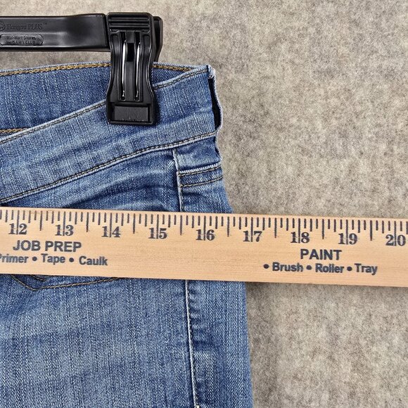 New York & Company Womens Straight Leg Low Rise Jeans Size 8 Blue Denim - Picture 4 of 5